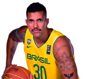 Foto do atleta de basquete Rafael Hettsheimeir