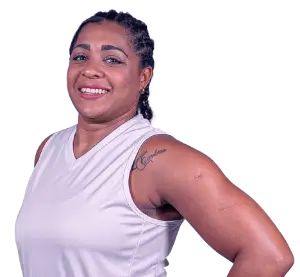 Foto da atleta de basquete Casanova