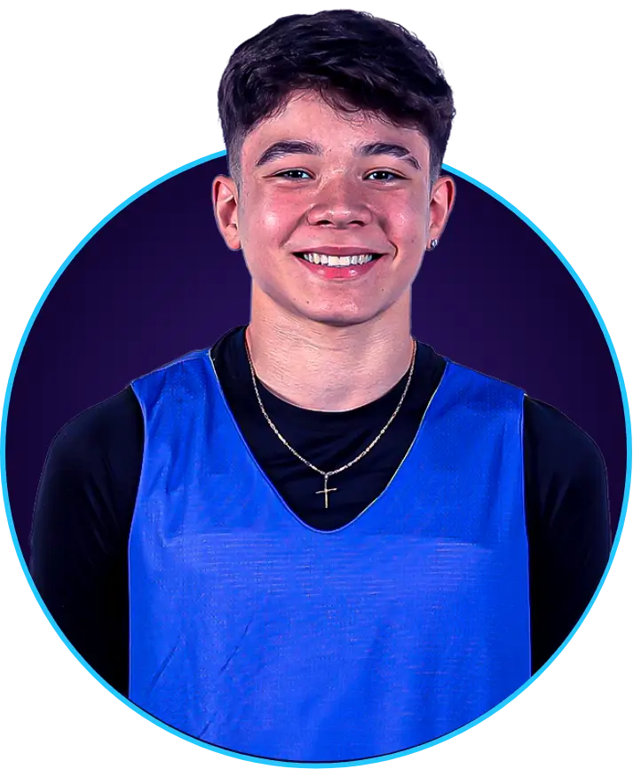 Foto do atleta de basquete JP Maga