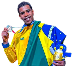 Foto do atleta de basquete Anderson Barbosa